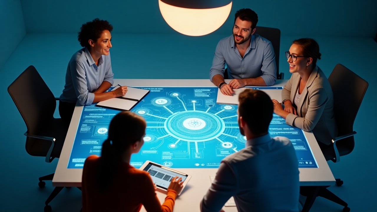 Схема платформенной бизнес-модели